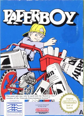 Paperboy (Europe) box cover front